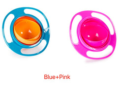 360° Rotate Spill-Proof Baby Bowl – Durable, Easy-to-Clean Dish