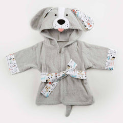 Cartoon Animal Baby Hooded Bathrobe – Soft Cotton Towel for 0-3 Years