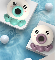 Octopus Fountain Bath Toy – Rotating Water Spray Toy for Kids