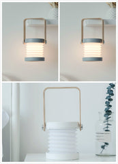 Foldable LED Night Light – Touch Dimmable Portable USB Lantern Lamp