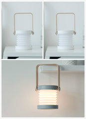 Foldable LED Night Light – Touch Dimmable Portable USB Lantern Lamp