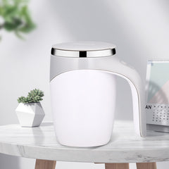 Rechargeable Self-Stirring Mug – Magnetic Coffee & Milkshake Cup