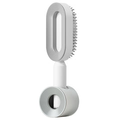 Self-Cleaning Hair Brush – Anti-Static Scalp Massage Detangling Comb