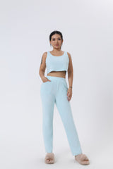 Cozy 3-Piece Pajama Set – Warm Loungewear for Women