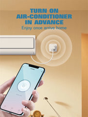 LDNIO Wifi Smart Plug Devices Socket With Timer Tuya APP Remote Control Smart Switch Alexa UK US EU to Universal Adapter