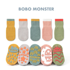 Solid Striped Spring Baby Socks