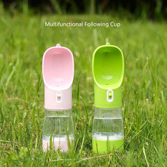 Dog Water Bottle Portable Pet Drinking Water Feeder Bowl Dog Cat Food Feeding for Puppy Dog Cat Outdoor Walking Travel Supplies