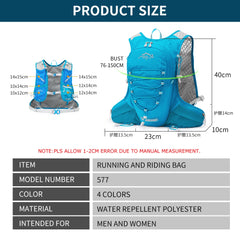 Portable waterproof bicycle backpack