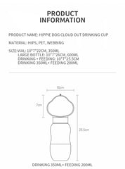 Portable Dog Water Bottle Feeder Pet Drinker Bowl for Small Large Dogs Puppy Cat Outdoor Travel Drinking Chihuahua Accessories