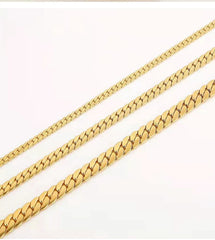 1pc 6 mm Men 925 sterling silver Cuban Link Chain Bracelet Necklace Fashion Hip Hop Chain Necklace Male Jewelry gift