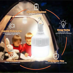USB Rechargeable LED Light Bulb