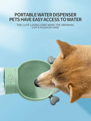 Portable Dog Water Bottle Feeder Pet Drinker Bowl for Small Large Dogs Puppy Cat Outdoor Travel Drinking Chihuahua Accessories