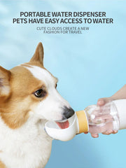 Portable Dog Water Bottle Feeder Pet Drinker Bowl for Small Large Dogs Puppy Cat Outdoor Travel Drinking Chihuahua Accessories