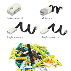 STEM Educational Building Blocks Kit with Bluetooth Connectivity for WeDo 2.0 Core Programming Learning