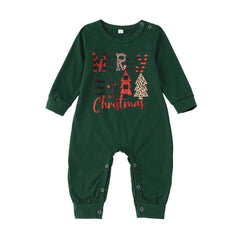 New Family Matching Christmas Pajamas for the Whole Family Mother Daughter Father Son Baby Sleepwear Couples Cotton Loungewear