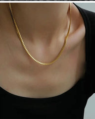 1pc 6 mm Men 925 sterling silver Cuban Link Chain Bracelet Necklace Fashion Hip Hop Chain Necklace Male Jewelry gift