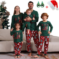 New Family Matching Christmas Pajamas for the Whole Family Mother Daughter Father Son Baby Sleepwear Couples Cotton Loungewear
