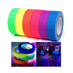 Glow Cotton Neon Gaffer Party Tape