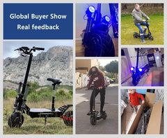 3200w Dual Motors Electric Scooter for Adults 75km/h Speed 70km Long Range 10 inch Tires E Scooter Patinete Electrico Skateboard
