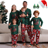 New Family Matching Christmas Pajamas for the Whole Family Mother Daughter Father Son Baby Sleepwear Couples Cotton Loungewear