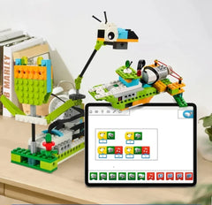STEM Educational Building Blocks Kit with Bluetooth Connectivity for WeDo 2.0 Core Programming Learning