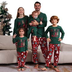 New Family Matching Christmas Pajamas for the Whole Family Mother Daughter Father Son Baby Sleepwear Couples Cotton Loungewear