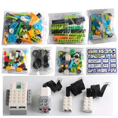 STEM Educational Building Blocks Kit with Bluetooth Connectivity for WeDo 2.0 Core Programming Learning