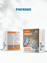LDNIO Wifi Smart Plug Devices Socket With Timer Tuya APP Remote Control Smart Switch Alexa UK US EU to Universal Adapter