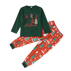 New Family Matching Christmas Pajamas for the Whole Family Mother Daughter Father Son Baby Sleepwear Couples Cotton Loungewear