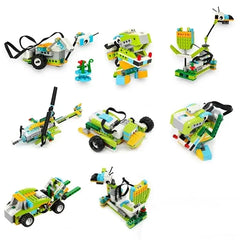 STEM Educational Building Blocks Kit with Bluetooth Connectivity for WeDo 2.0 Core Programming Learning