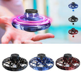 Mini LED Flying Spinner – Fingertip Gyro UFO Drone Toy for Kids