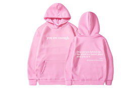 Unisex Printed Hoodie – Plush Kangaroo Pocket Drawstring Pullover