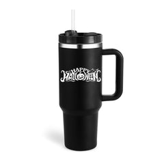 40oz Insulated Tumbler with Handle – Spill-Proof Stainless Steel Cup
