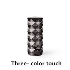 Crystal Touch Lamp – USB Rechargeable LED Night Light with 16 Colors