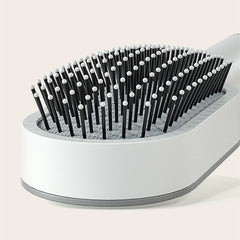Self-Cleaning Hair Brush – Anti-Static Scalp Massage Detangling Comb