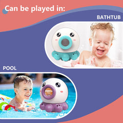 Octopus Fountain Bath Toy – Rotating Water Spray Toy for Kids
