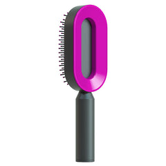 Self-Cleaning Hair Brush – Anti-Static Scalp Massage Detangling Comb
