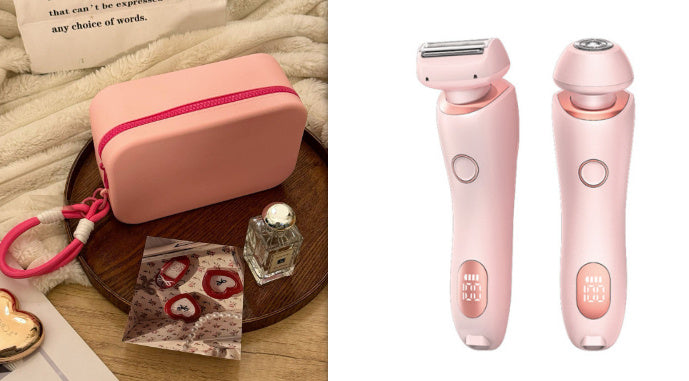 2-in-1 Women’s Electric Hair Removal Epilator – USB Rechargeable Shaver