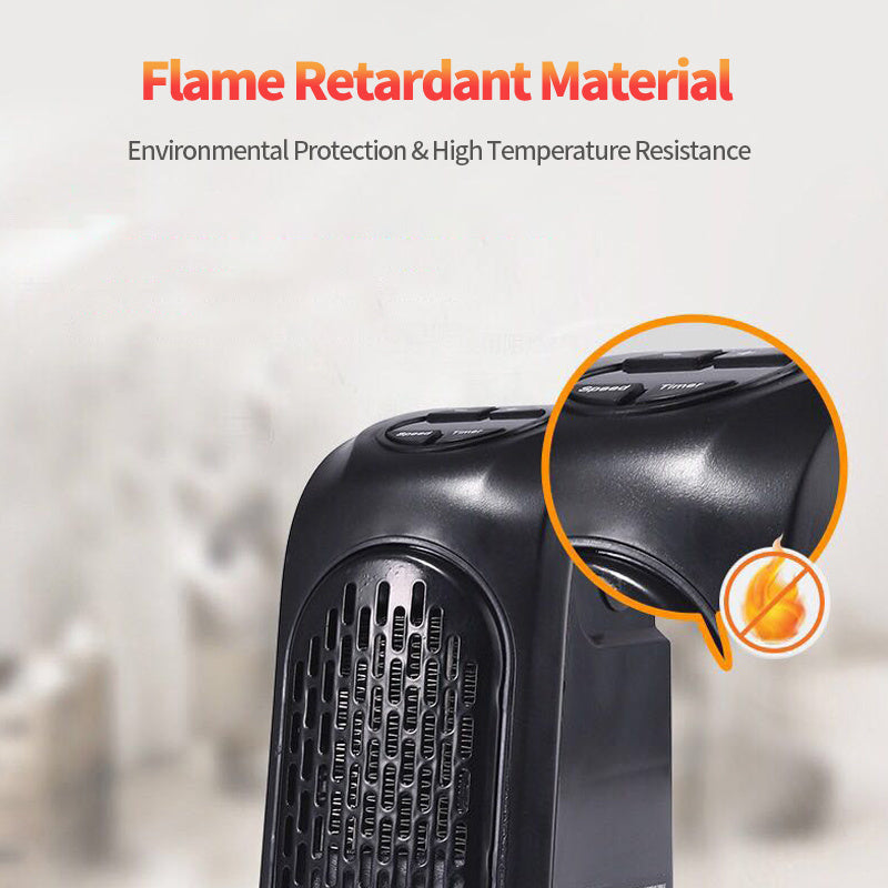 Mini Electric Air Heater Fan – Portable Ceramic Heater for Home & Office