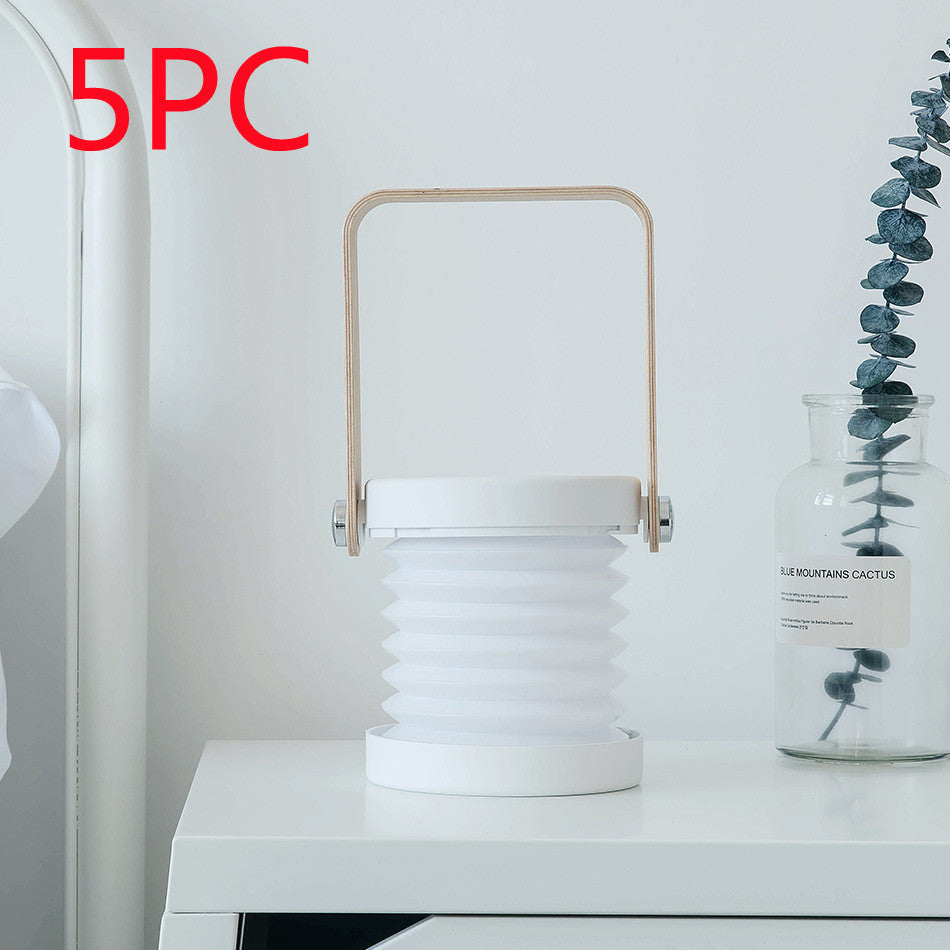 Foldable LED Night Light – Touch Dimmable Portable USB Lantern Lamp