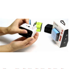 Universal Multi-Function Travel Socket with USB Charger