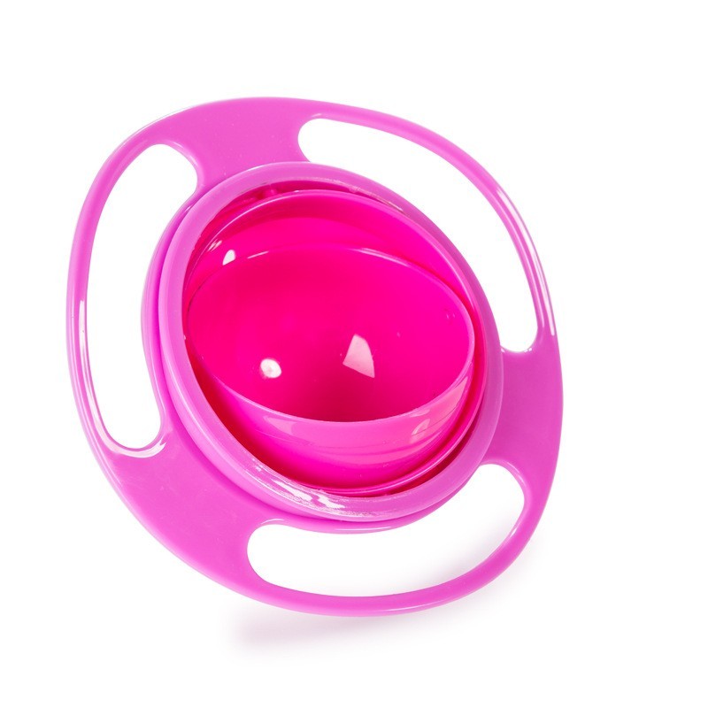 360° Rotate Spill-Proof Baby Bowl – Durable, Easy-to-Clean Dish