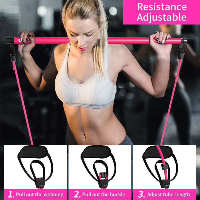 Chest Expander Puller – Home Fitness Muscle Strength & Body Shaper