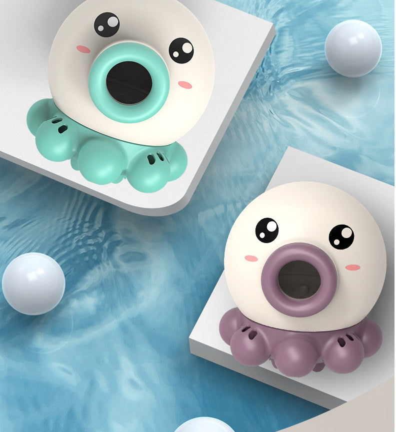 Octopus Fountain Bath Toy – Rotating Water Spray Toy for Kids