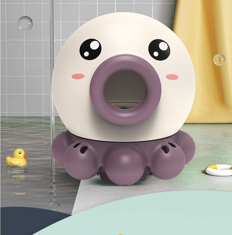 Octopus Fountain Bath Toy – Rotating Water Spray Toy for Kids