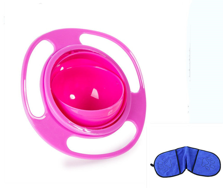 360° Rotate Spill-Proof Baby Bowl – Durable, Easy-to-Clean Dish
