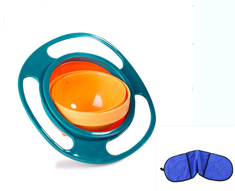 360° Rotate Spill-Proof Baby Bowl – Durable, Easy-to-Clean Dish