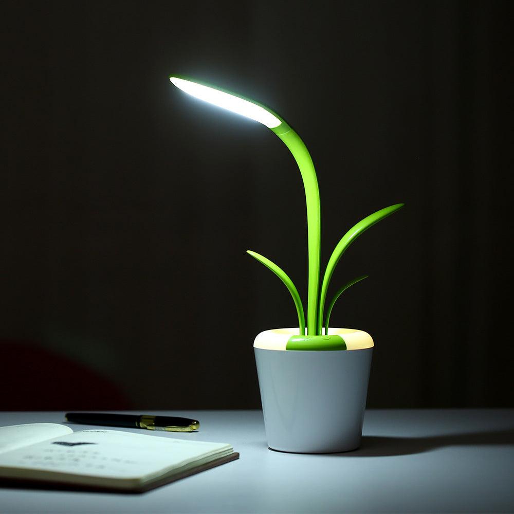 Modern USB LED Desk Lamp – Eye Protection, Touch Control, Rechargeable