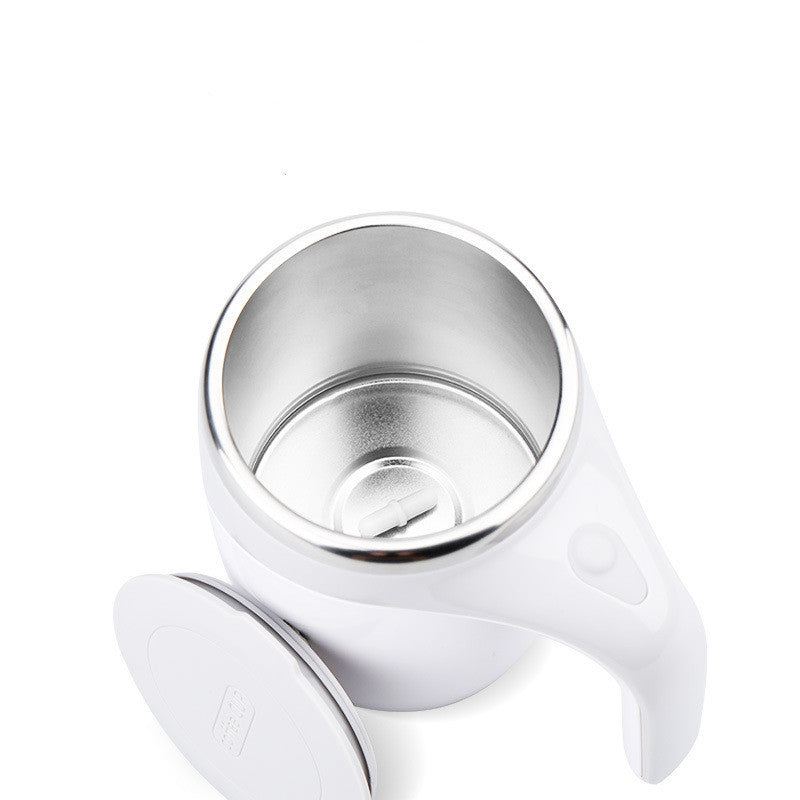 Rechargeable Self-Stirring Mug – Magnetic Coffee & Milkshake Cup
