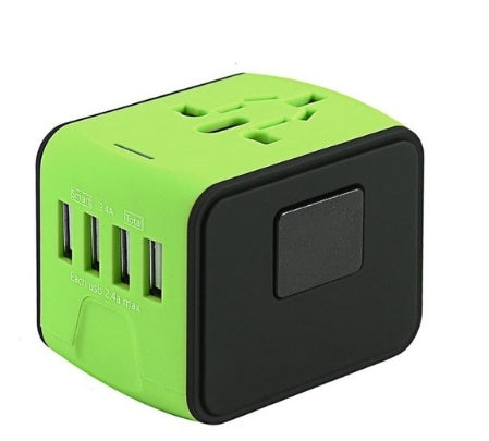 Universal Multi-Function Travel Socket with USB Charger
